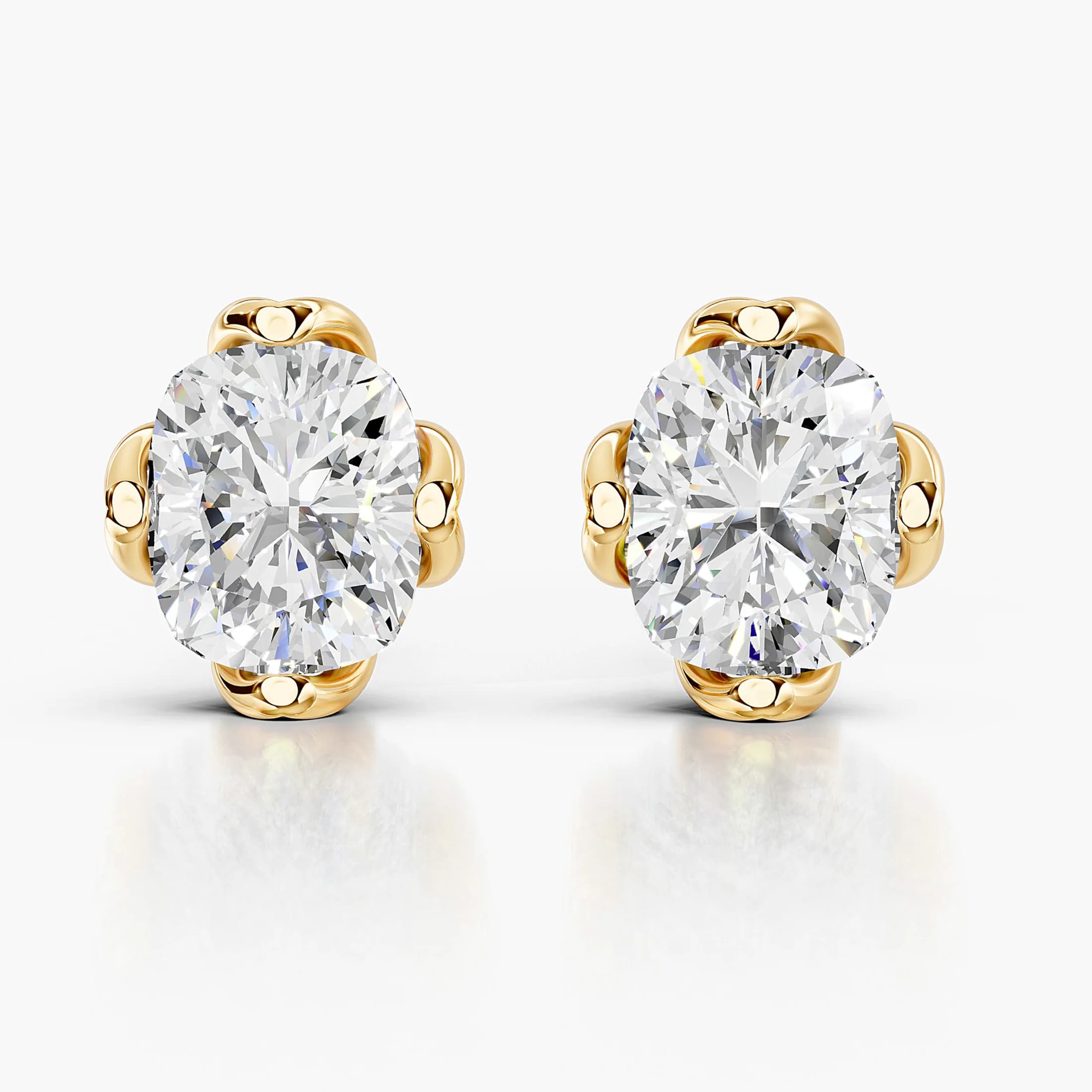 Seraphina Cushion Stud Earrings jewellery