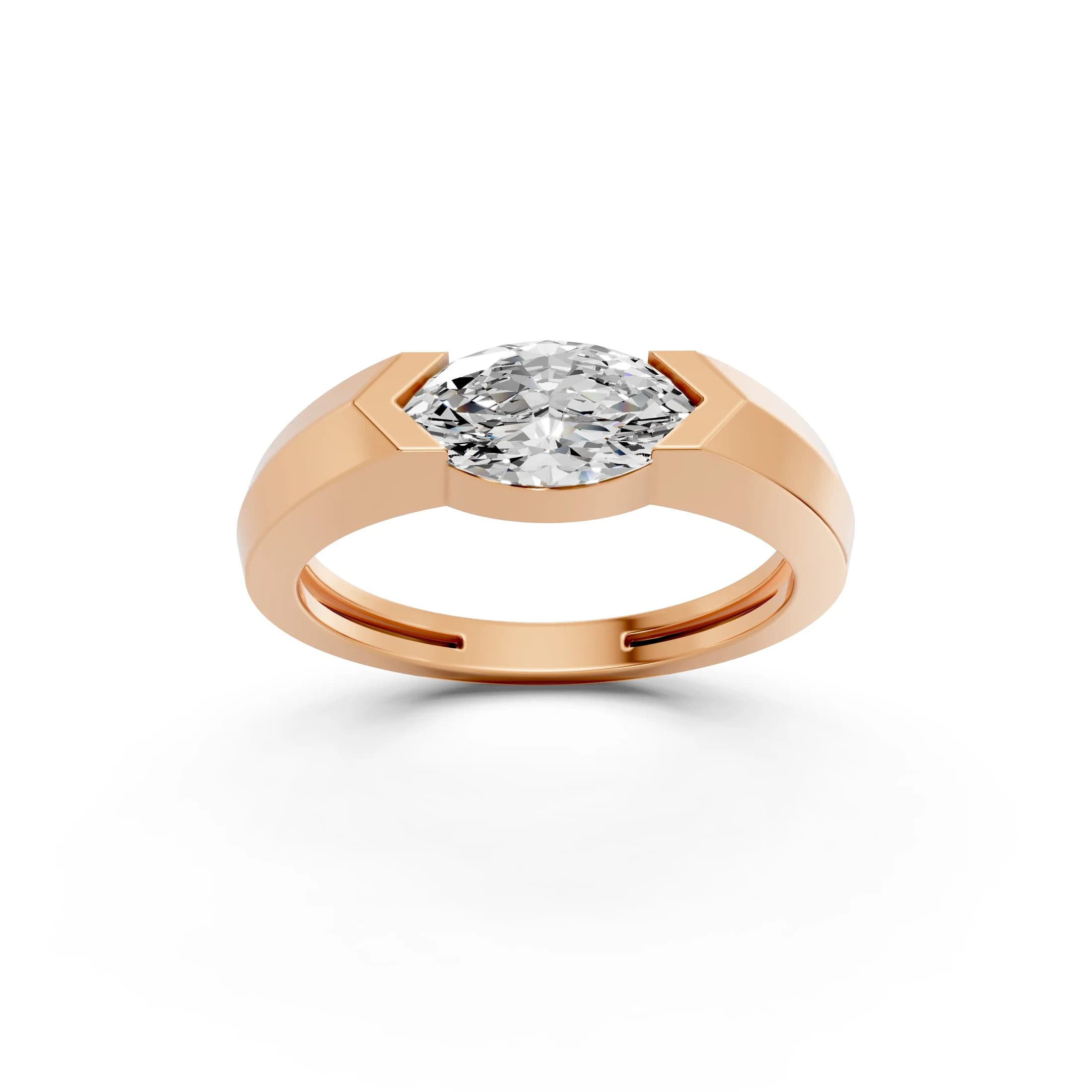 Solvienne East-West Marquise Diamond Ring jewellery